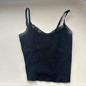 Urban Outfitters Women’s  Black Crop Top